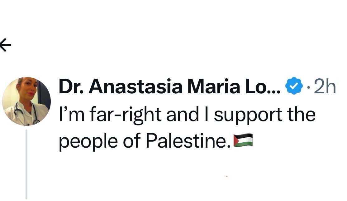 DrEliDavid's tweet photo. Nazis stand with Palestine. What a surprise. https://t.co/Czd89fUIia