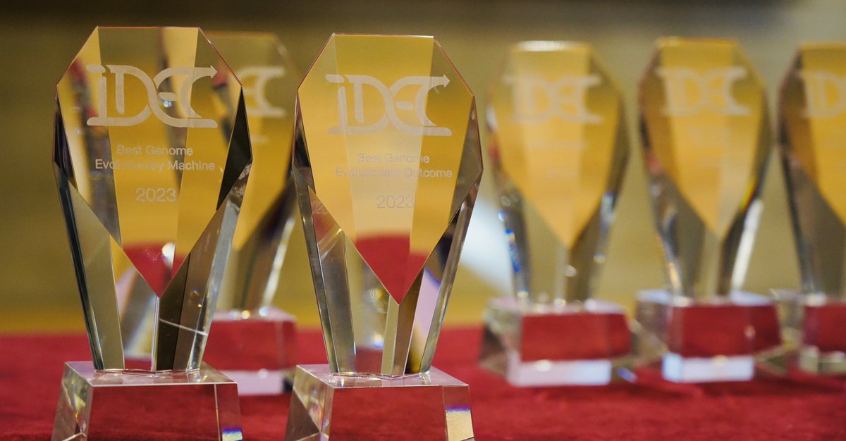 DrFankangMeng's tweet photo. #iDEC2023 Who will win these shining awards today? 🏆🏆🏆 @iDEC2023 https://t.co/cp5LLTzmuU