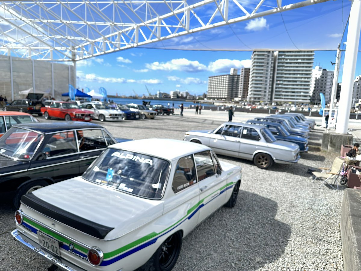 BMW2002Net's tweet photo. ご参加の皆様、ありがとうございました😊

不慣れつき、行き届かない点、多々ありましたが、ご容赦ください🙇‍♂️

次回は、高遠で👍

#Meeting #GRAVA #bmw2002turbo
#BMW #ミーティング #BMW2002 #明石ウォーターフロントパーク #グラバ https://t.co/IASNILJzk0