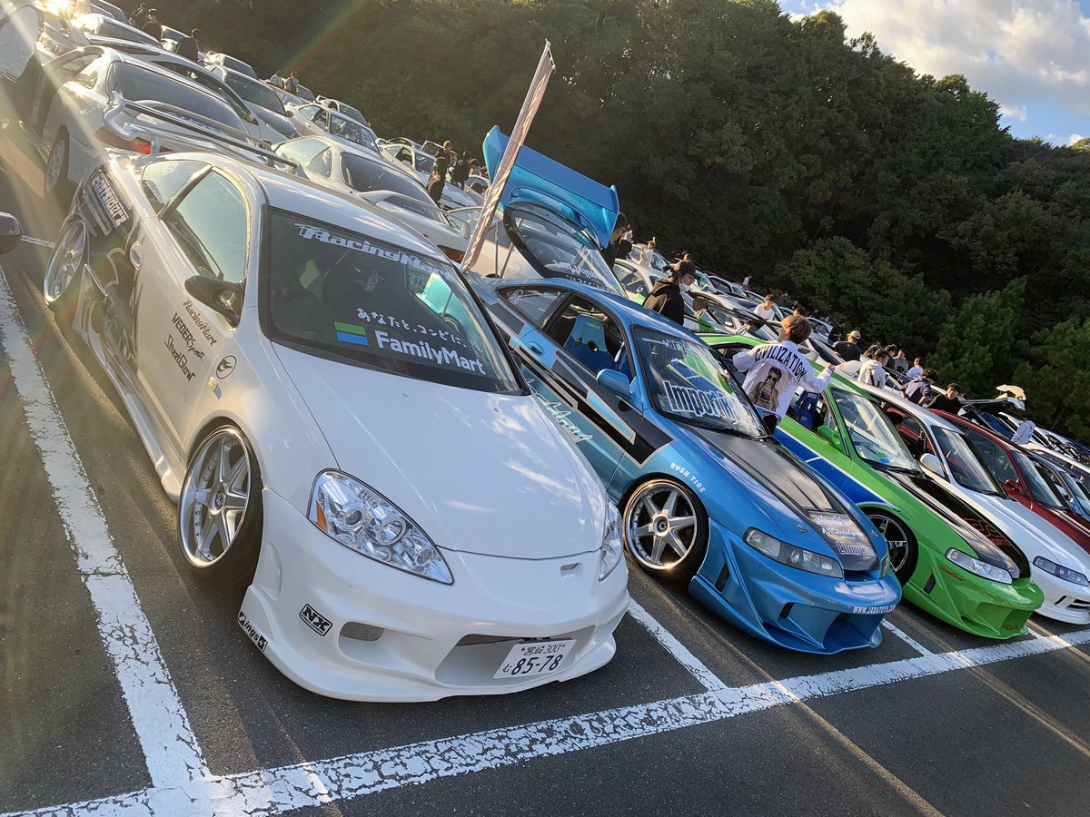 hzmsgr's tweet photo. オフテグラお疲れ様でした！
色んな方から声をかけていただき本当にありがたかったです😂
汚い車やけど好評で嬉しい限り🙌
来年も参加するつもりで作っていきます笑
運営の方々、ありがとうございました!
また、帰路中の方々はご安全に! https://t.co/2qn3Y6eOo2
