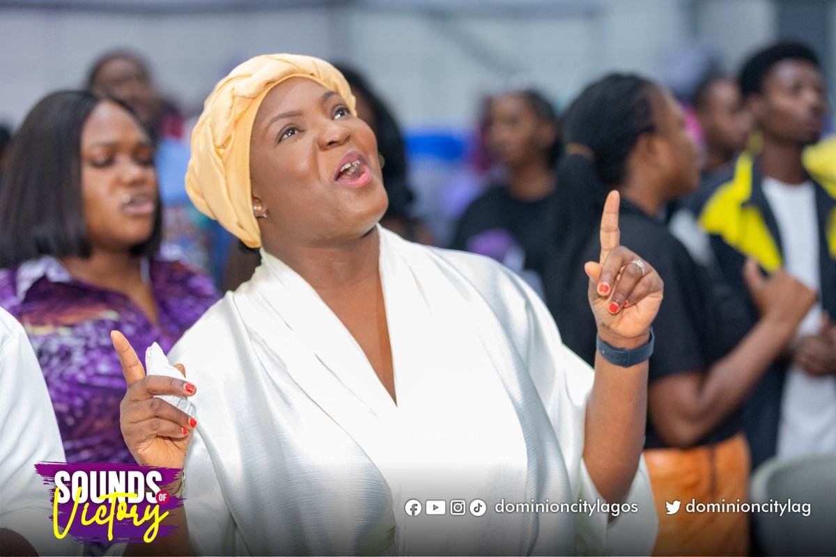 dominioncitylag's tweet photo. We came into His presence with the garment of praise.
#DominionCity #DCLagosHq #OctoberSeries #DominionMandateSeries #SoundsOfVictory https://t.co/YRSMx7AmNI