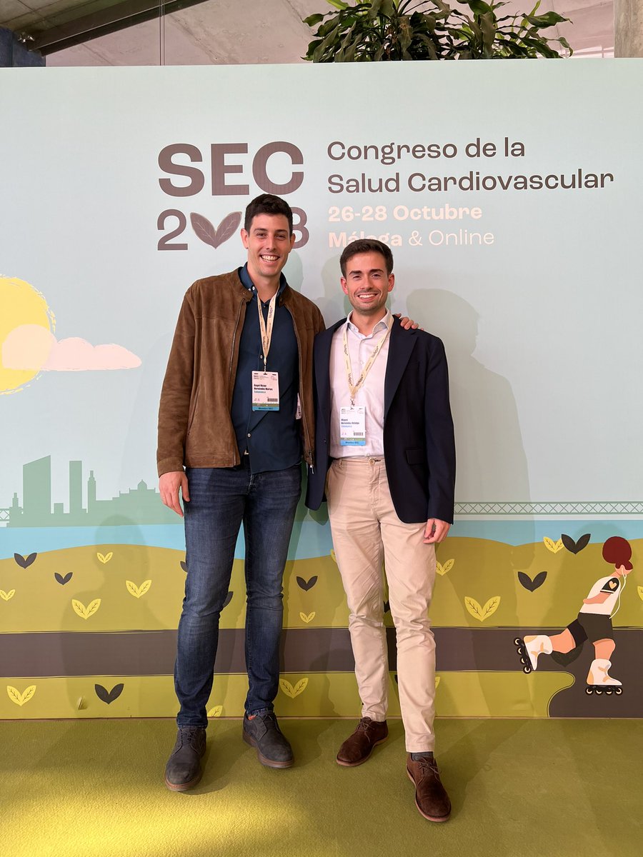Angel Hernandez (@angelhdez13) on Twitter photo Finaliza la #SEC23! Última como residentes de <a href="/secardiologia/">Soc Esp Cardiología</a>. A disfrutar de lo que queda!! <a href="/miguelhh94/">Miguel Hernández Hidalgo</a> <a href="/scardiosal/">S. Cardio. Salamanca</a> Finaliza la #SEC23! Última como residentes de <a href="/secardiologia/">Soc Esp Cardiología</a>. A disfrutar de lo que queda!! <a href="/miguelhh94/">Miguel Hernández Hidalgo</a> <a href="/scardiosal/">S. Cardio. Salamanca</a>