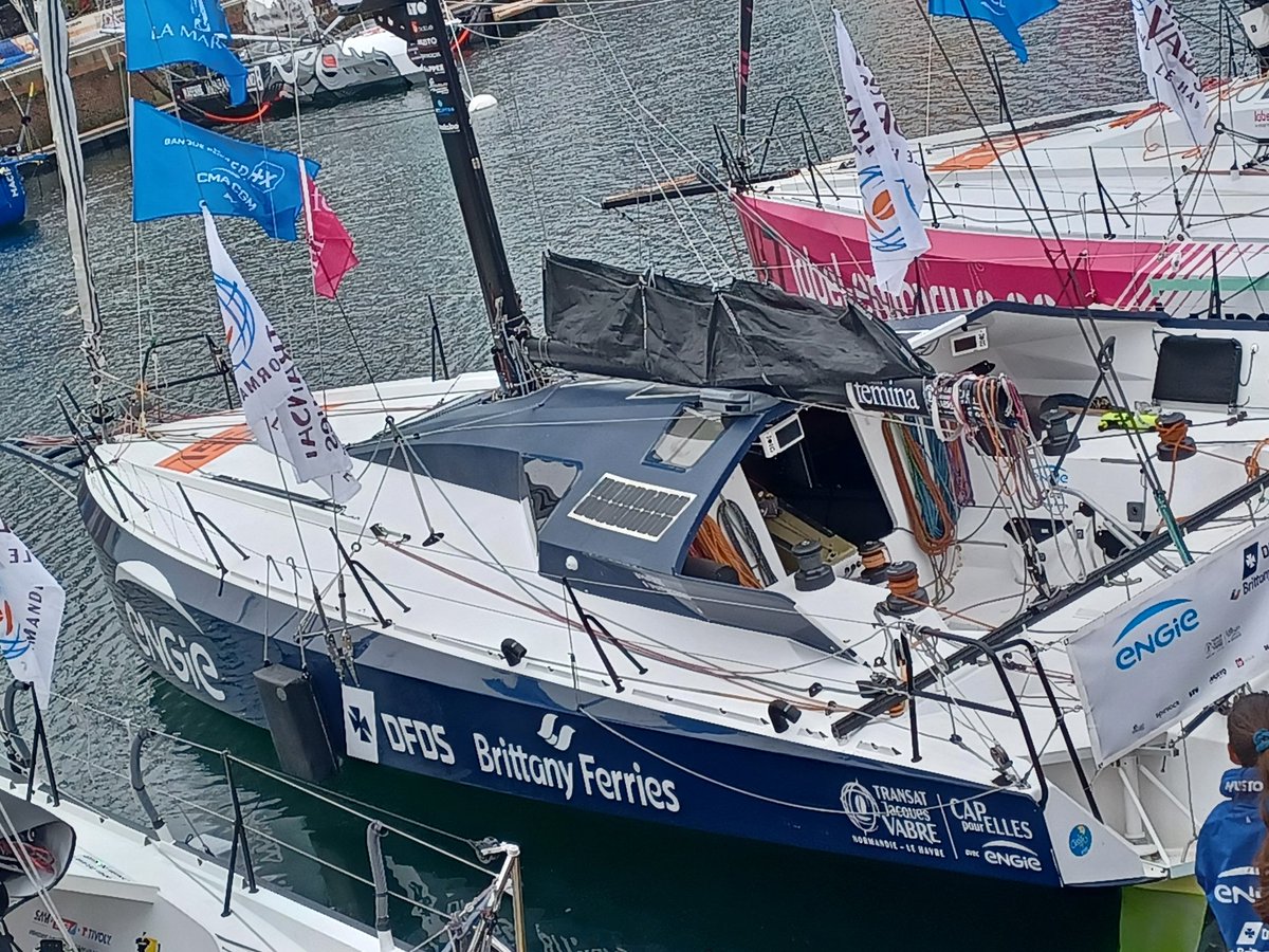 Une belle aventure pour ce formidable duo soutenu par des entreprises impliquées et volontaire dans le développement de la voile au féminin #pam&amp;tiphaine