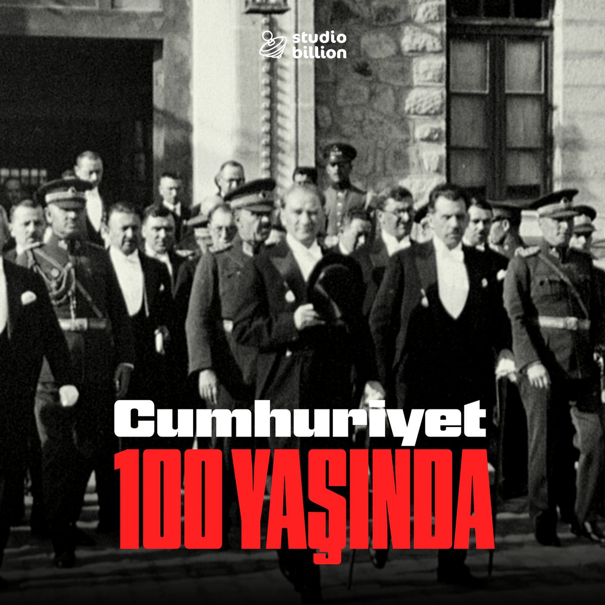 Cumhuriyetimiz 100 yaşında! Mustafa Kemal Atatürk'ün bize emanet ettiği mirası korumaya ve ileriye taşımaya kararlıyız.