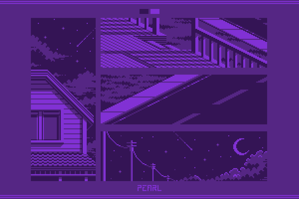 BigShinyPearl's tweet photo. Bright Night🌙

#Pixelart #Aseprite https://t.co/SFi4tmdvkU