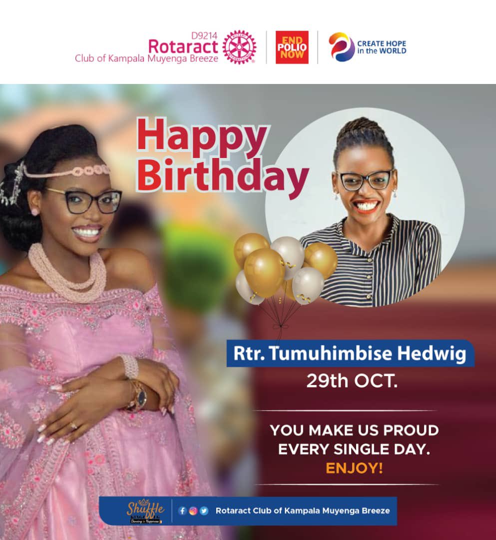 shufflekingzUG's tweet photo. Happy birthday Dr Hedwig , we love you https://t.co/flfIHTg2RM