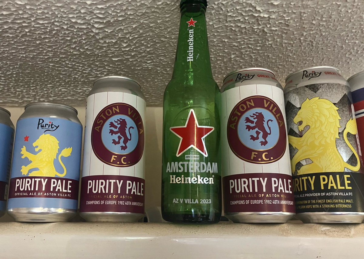 K6HolteEnd's tweet image. Amsterdam souvenir up on the shelf, what a week that was ……#UTV #avfc