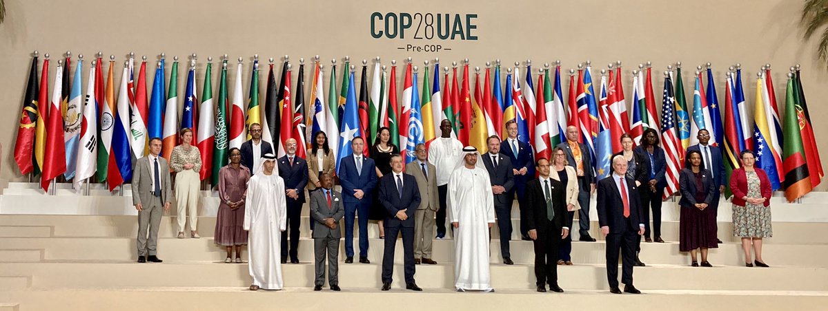 Today’s #Climate and #Development #Ministerial is underway. Finance providers and recipients will discuss action around 3 themes identified in workshops over September: enhance country-owned programmatic financing, ease access, and scale all sources of adaptation 💰. #CDM2023