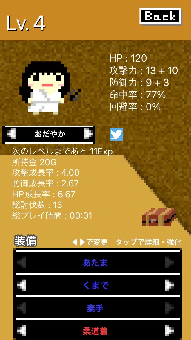 DaguiZhi60046's tweet image. 現在のステータスです！面白いからみんなもやってみてね！ bit.ly/VSlu4h #LevelGame