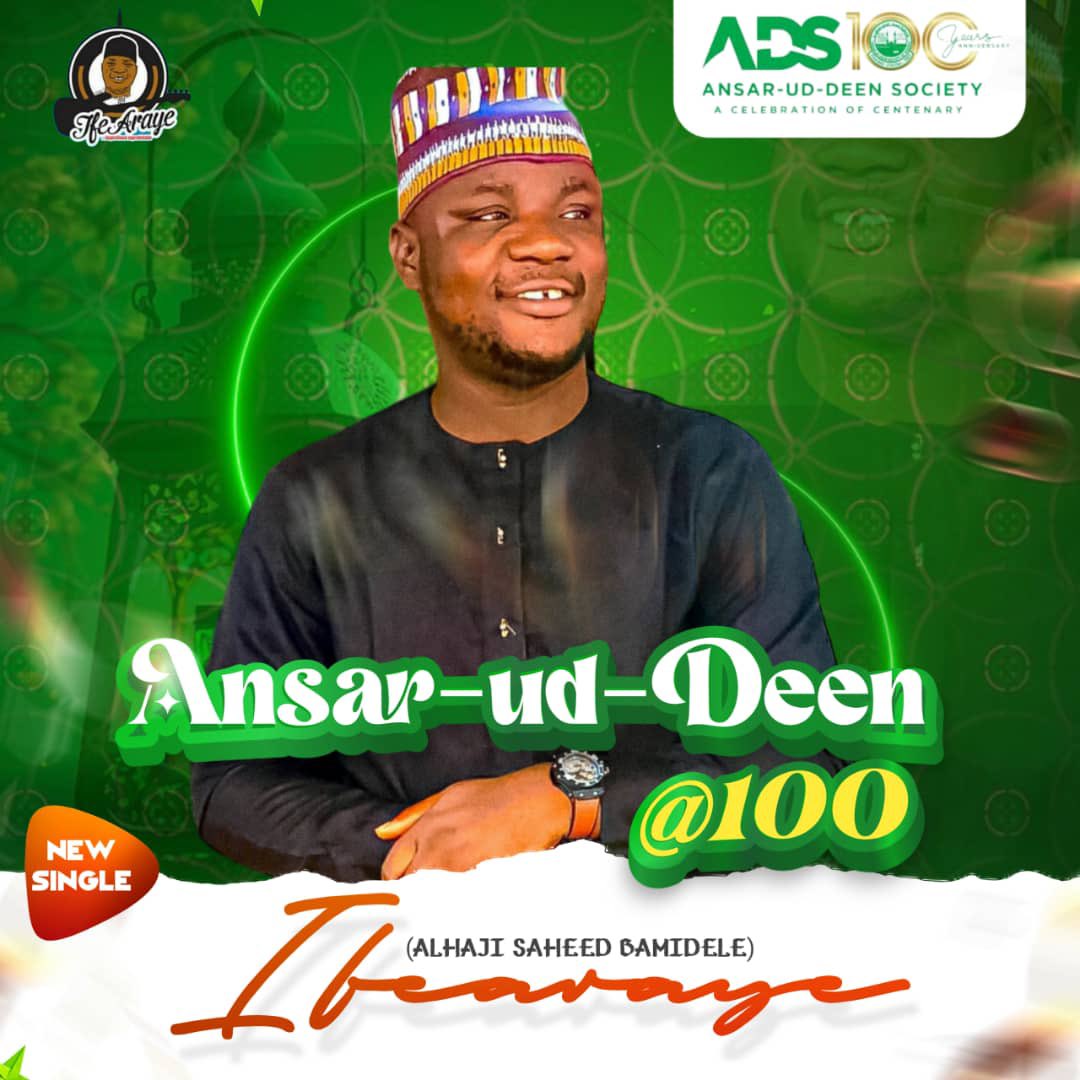 AlakaDeen's tweet photo. Ansar-ud-Deen United Family, Maa Sha Allah

Prepare to be captivated by the soul-stirring melodies and electrifying rhythms of Alhaji Saheed Olawale BAMIDELE's latest song, set to ignite your soul on 3rd of November, 2023.

#AnsarudDeen100yearsAnniversary https://t.co/7XVvH3eC8c