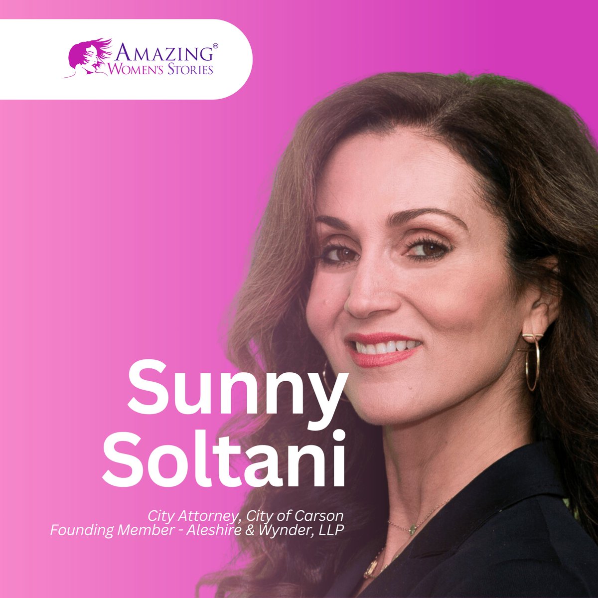 If you want to know more about Sunny Soltani, visit www.amazingws.com

#inspirationalwomen #womenempowerment #womeninbusiness #womenleaders #womenwhochallenge #womeninhealthcare #womeninbeauty #strongwomen #femaleentrepreneurs #girlboss #womenrock #womeninspiringwomen