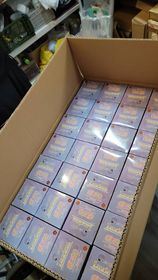 lucidrecms's tweet photo. proxy has let me know that ohriuneko has all arrived to them! however they are out of town this week so they'll get to checking everything and shipping out next week. also, the packaging for the figures is so large? the figures themselves are about 6x5cm while the #drecmsupdates https://t.co/lMo3PmJuNG