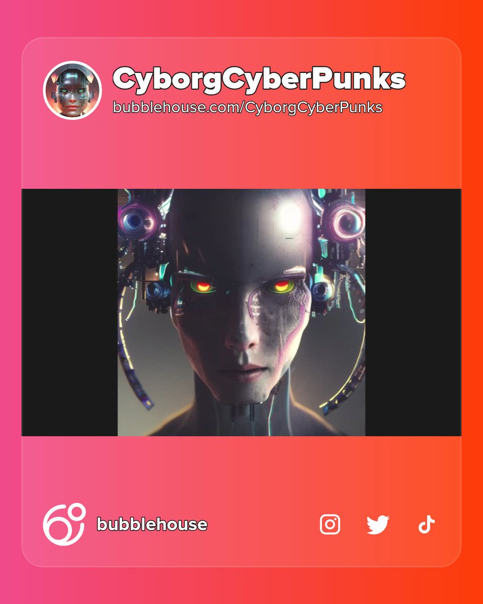 CyborgCyberPuks's tweet photo. @AKANFTClub Cyborg Cyberpunks

1st Series NFT Collection Limited to "Only 1000"

Only 1/1 Minted

https://t.co/x7HEG01Uj6

#NFT #NFTs #NFTCommunity #cyberpunk #cyberpunks #Cyborg #NFTshills #art #nf #nftartists #bubblehouse #ArtistOnTwitter #NFTcollections #Limited #1st #NFTFam #NFTfamily https://t.co/KTSTFgGRpb