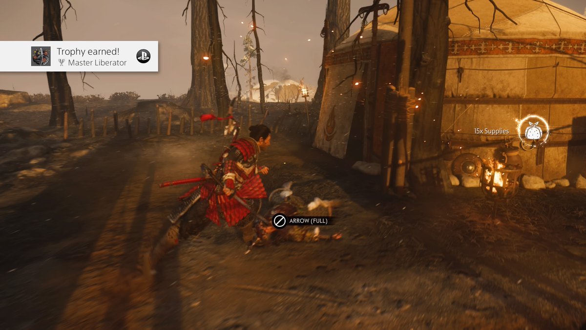 JametJenius's tweet photo. #GhostOfTsushima #PS4share https://t.co/odeyDqMWWV
