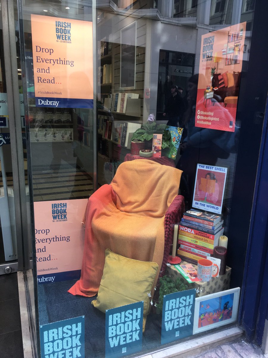 acuparia's tweet photo. After ten great years, I finished up with @DubrayBooks this week. I’m delighted to be joining the team at @bookskilkenny1 to manage the Kilkenny shop. I started my Bookselling career in this very shop in 2007, so it’s going to be so lovely to be back! 😊😊 https://t.co/XA7tiQmqh2