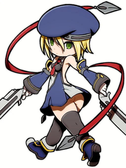 ノエル=ヴァーミリオンさん。旧コス派。 #ブレイブルー #格ゲーキャラ描こうぜ 