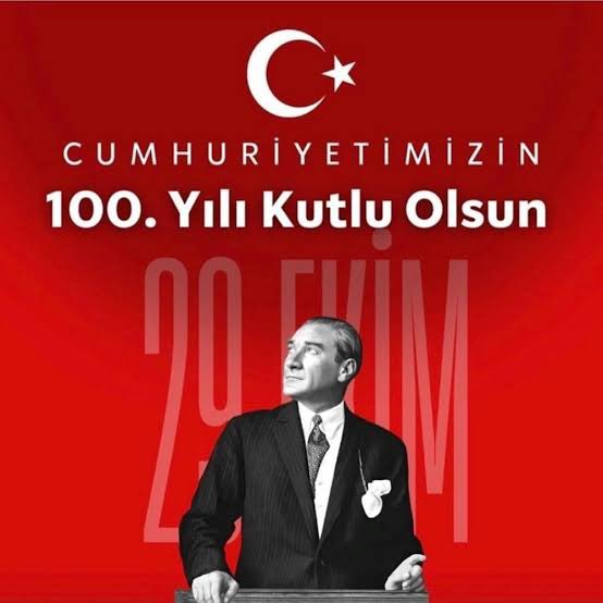 Tane tane yazayım…

Mustafa Kemal #Atatürk’ün kurduğu #Cumhuriyet “bilhassa kimsesizlerin kimsesi”dir.

Bugün 100. Yıldönümünü kutladığımız #laik Cumhuriyet, 

Ulu Önder ve ebedi #Başkumandan’ın liderliğinde başlattığı devrimlerle, 

#siyaset ve #hukuk bakımından edilgen