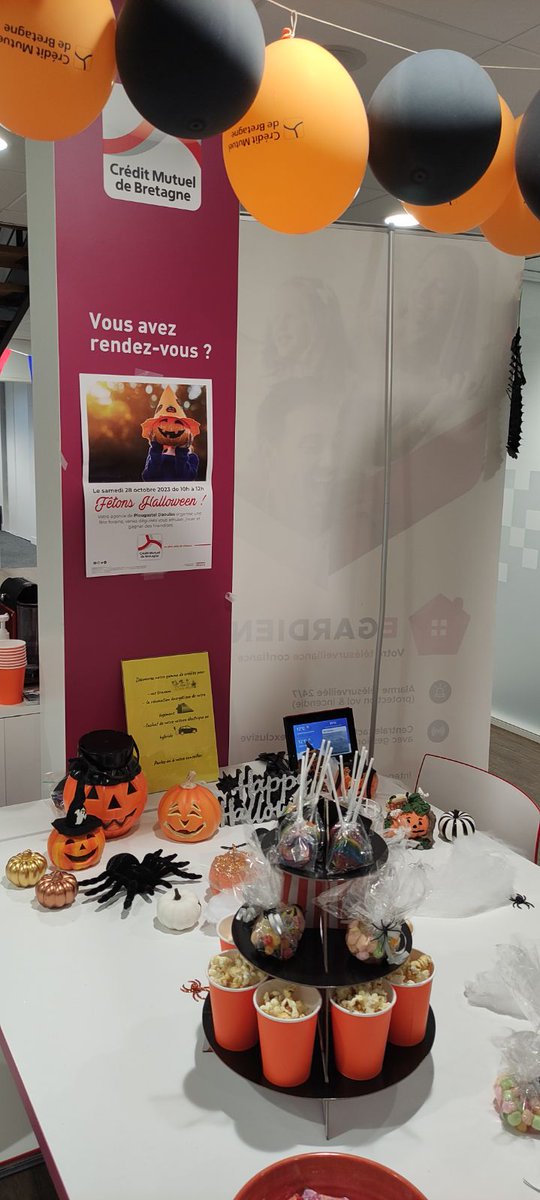 Halloween 🎃 à ccm Plougastel-Daoulas! Bonbons 🍬 et animations pour les petits et les grands !