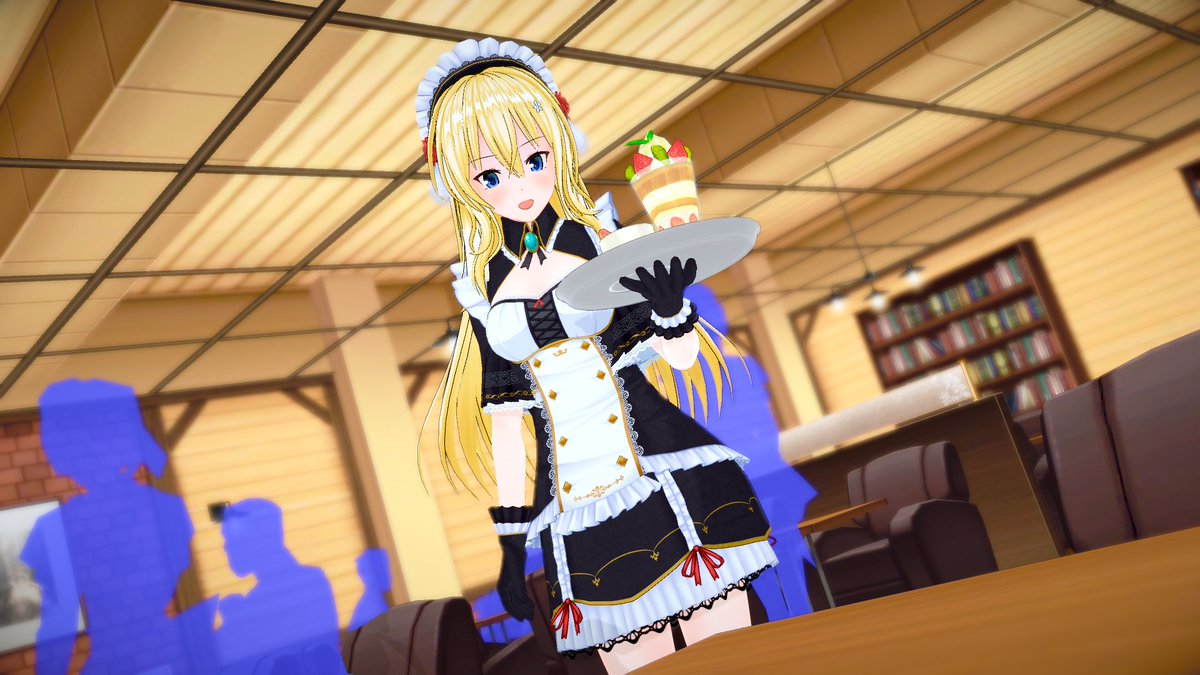 実はこっそりメイド喫茶で働いてるお嬢様
#COM3D2