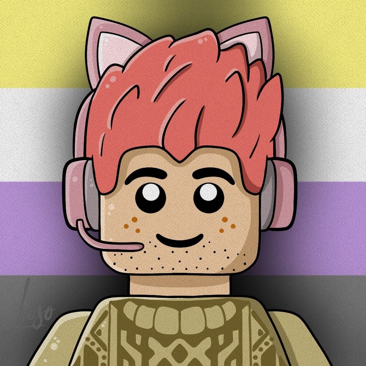 made a Lego profile picture for myself ... Mainly because was bored 😅