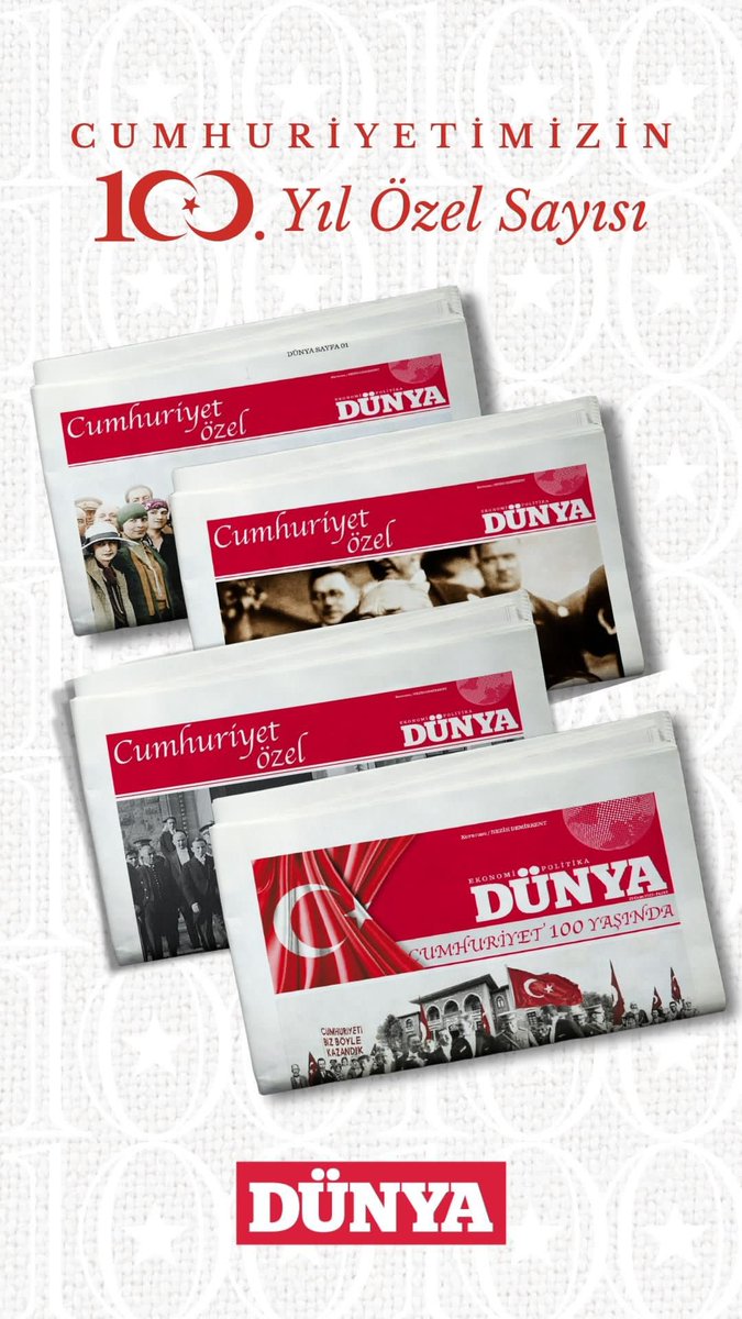 #CUMHURİYETİMİZİN 100. YIl Özel Sayısı 

#Özelsayı #Cumhuriyeteözel #100yaşında