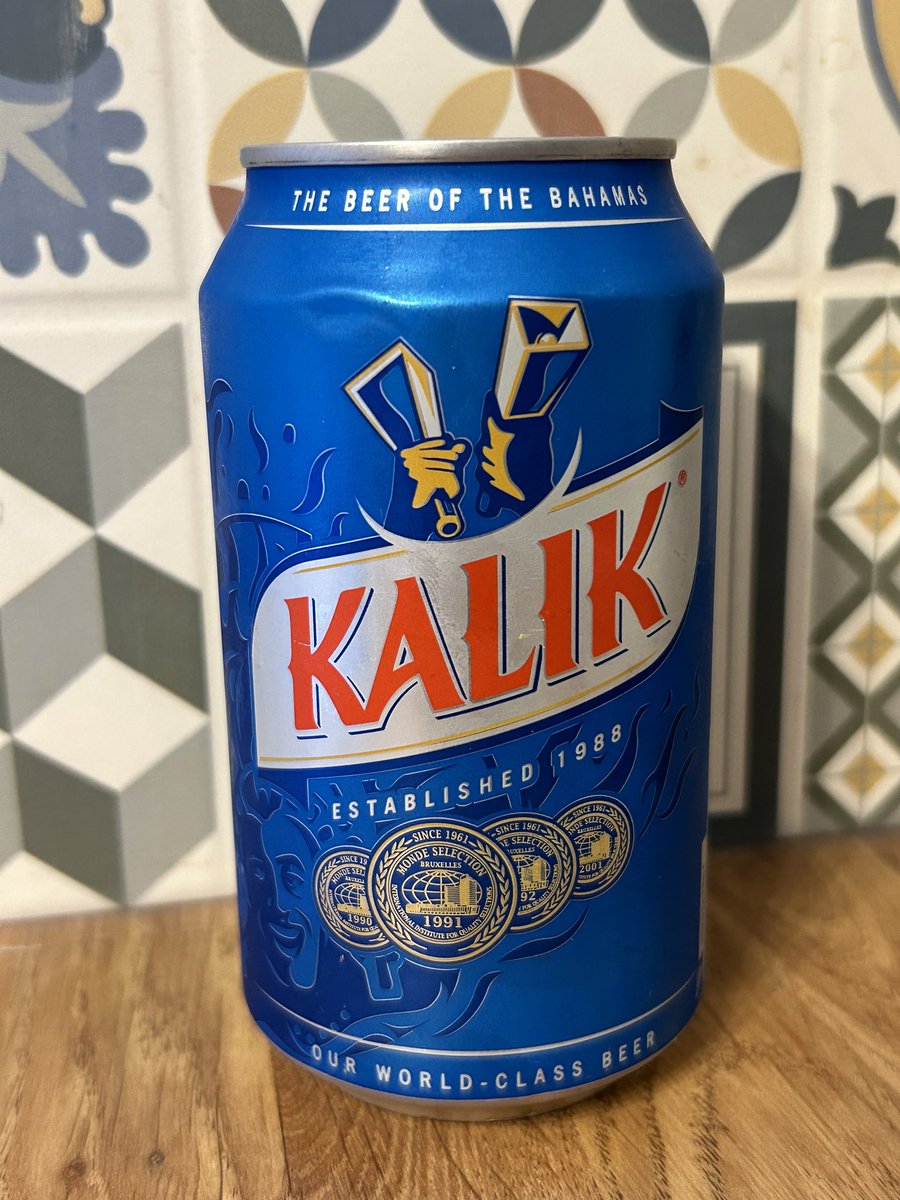 Join us for our review of Kalik beer from The Bahamas 🇧🇸 also featuring an important statement and an arse update. 

Don’t miss it: open.spotify.com/episode/00eHcu…