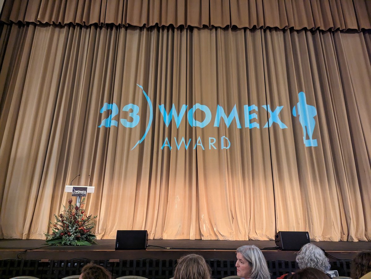 It's the final day of #WOMEX23, and the week wraps up with the WOMEX Awards and the official handover from A Coruña to Manchester as the hosts of #WOMEX24 🎉