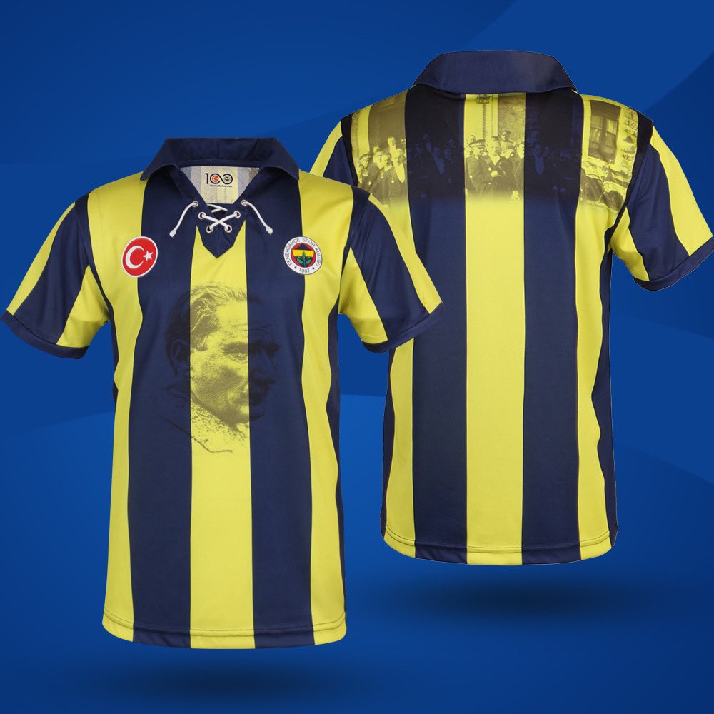 ÇEKİLİŞ 🎁 

Ertem Şener YouTube kanalı olarak 3 adet “Fenerbahçe 100.Yıl Cumhuriyet forması” veriyoruz. 

Yapmanız gerekenler;
 Kanala abone olmak.
Bu paylaşımı RT yapıp, beğenmek. 

Bol şanslar, link burada;
youtube.com/@ertemsener?su…