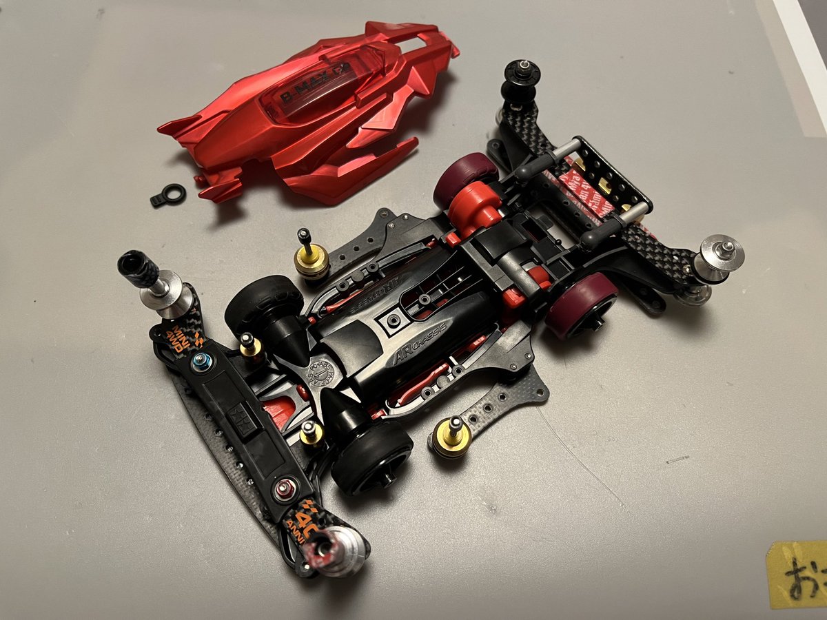 ミニ四駆 #ARシャーシ #BMAX ARシャーシのセッティングの選択肢になれ