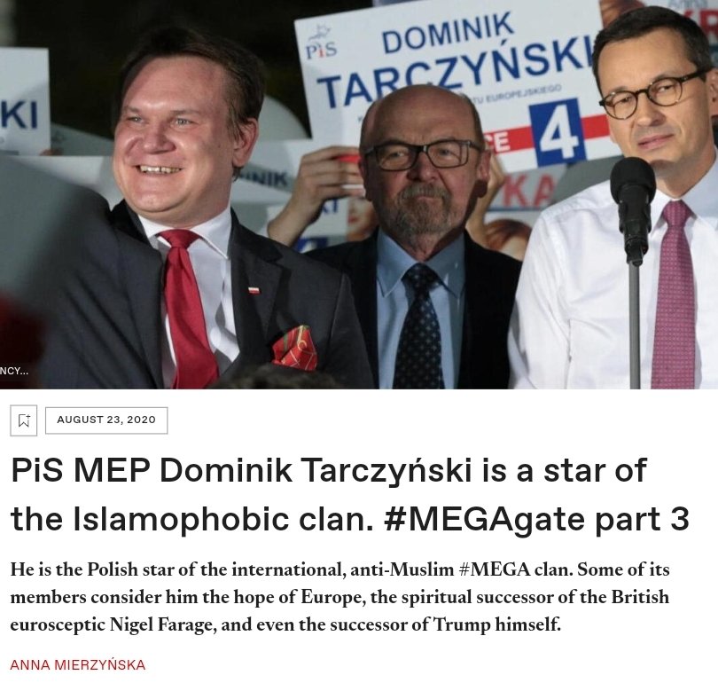 zemantomas's tweet image. 21/ Link:
PiS MEP Dominik Tarczyński is a star of the Islamophobic clan.

#MEGAgate (part 3)
oko.press/tarczynski-gwi…
