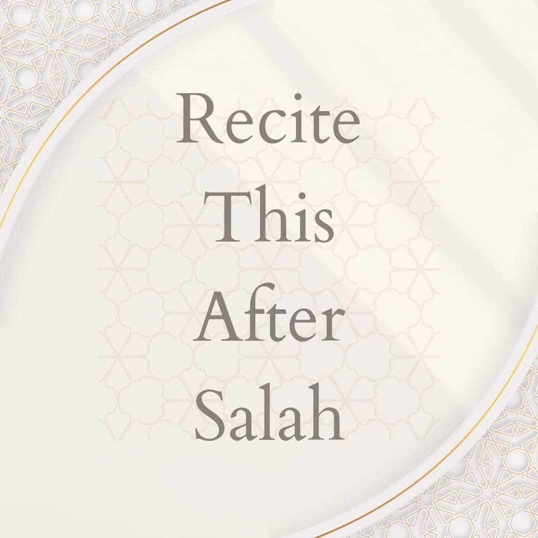 onetime_line's tweet photo. Recite this After Salah ♥️ https://t.co/qtJjz44XWP