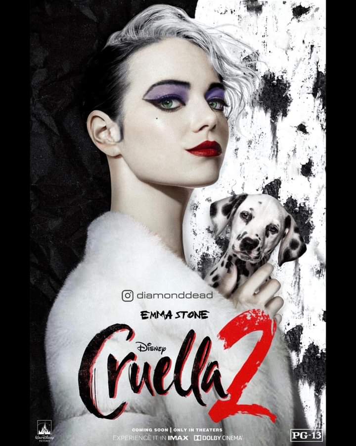 #EmmaStone bientôt de retour dans #Cruella pour un 2ème volet ! #Cruella2