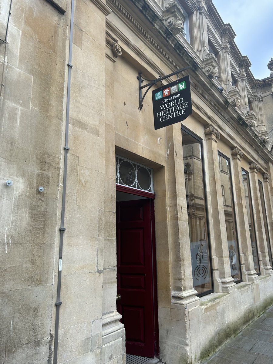 Great interactive features at the new @BathWHS world heritage centre- especially where you can feel the water temperature. It’s why every @UNESCO @UNESCOUK world heritage site should have a visitor centre. @WorldHeritageUK @ICOMOSUK @europanostra