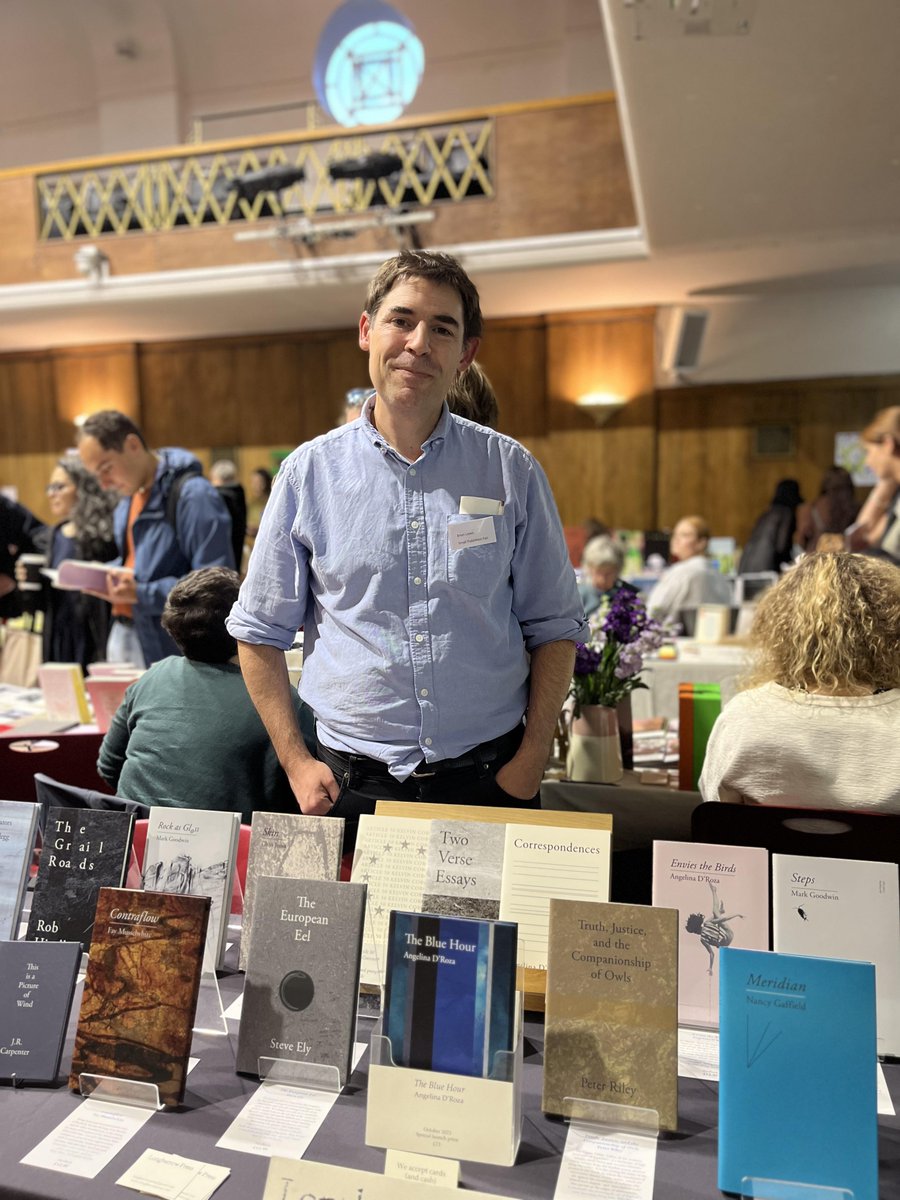 Thanks to everyone who visited the Longbarrow stall at @SmallPublishers; our tablemates @intergraphiabks and all the publishers / stallholders; the @ConwayHall staff; and a very special thanks to @tothefields & team for working so hard to make it a memorable and successful event.