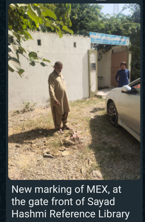 maverika's tweet photo. Greed has no boundaries.
The caretaker LG Minister Jumani and the Sindh Bureaucracy are still marking buildings to demolish for the river-killing Malir Expressway.
Pic courtesy: @SalmanAhmedB https://t.co/xM81dAv45P