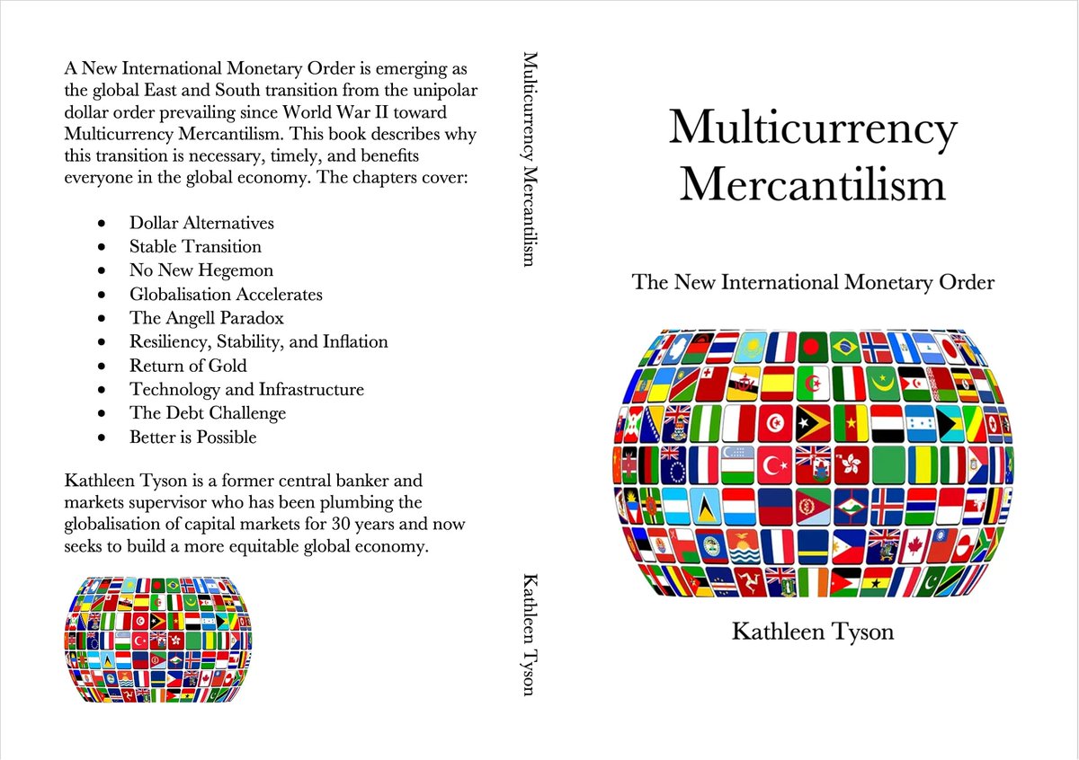 Kathleen_Tyson_'s tweet image. It's published and available on Amazon!
Multicurrency Mercantilism: The New International Monetary Order
amazon.com/Multicurrency-…
Most nations of the world unify, pacify, and collaborate towards Local Currency Trade and away from US military and monetary hegemony.