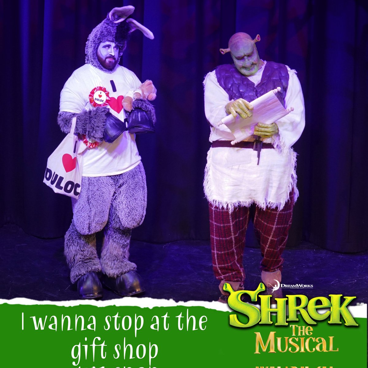 Our FINAL road trip to Duloc is SOLD OUT today. 💚 #IsleofWight #shrek #Musical #october #duloc