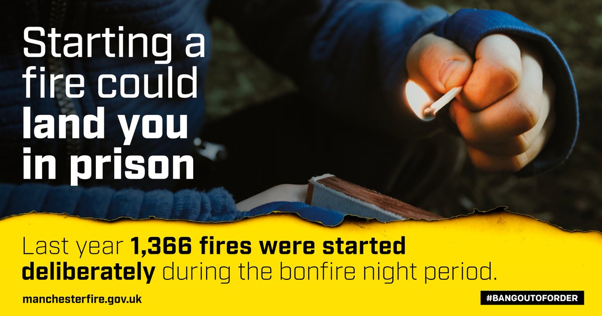 Anti-social behaviour is #BangOutOfOrder and has serious consequences.

For example, if you deliberately start a fire or make a hoax call, you could receive a heavy fine or 6 months in prison.