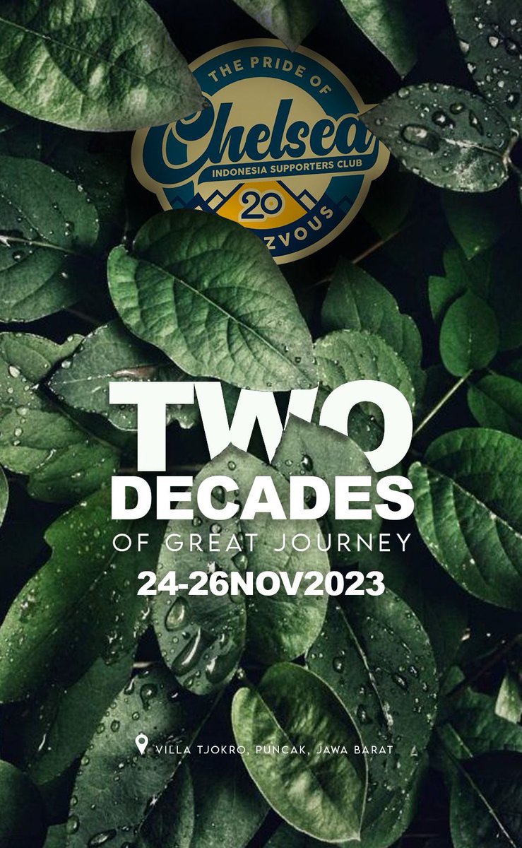 ciscbgr's tweet image. Absen yuk! Siapa nih yang udah nungguin &amp;amp; kangen banget sama acara kumpul-kumpul @chelseaindo_ofc ? Mumpung masih presale, buruan daftar ke regional terdekat kalian yaa! See you soon😘✨

Untuk registrasi melalui CISC Bogor silahkan hubungi :
087898689534 (Whatsapp Only)