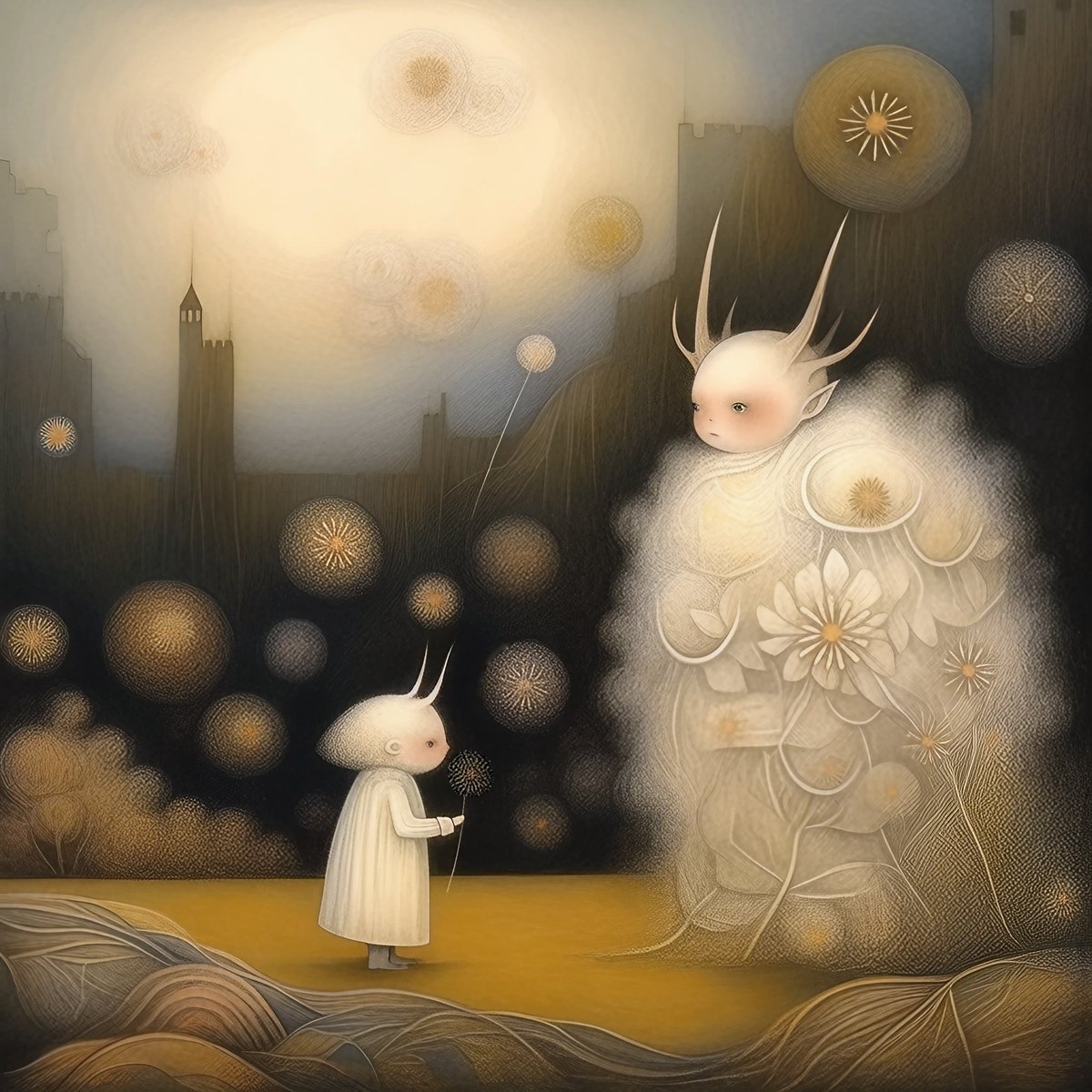 花鬼
Flower demon
Dalle3 / MJ / NJ