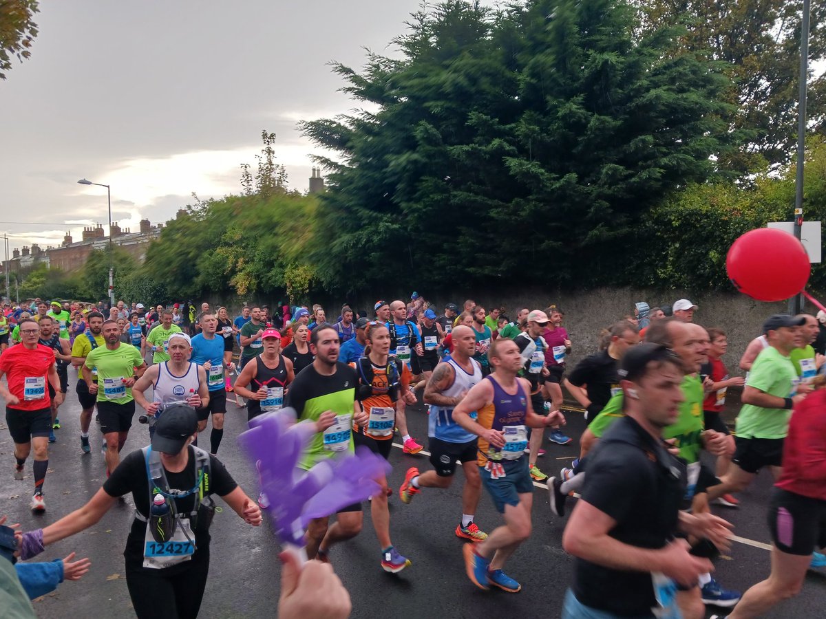 There's thousands of people running 26miles around Dublin city today, and I'm not even able to shout for them properly cos my voice is gone from The Saw Doctors last night.

I stand by my decision.