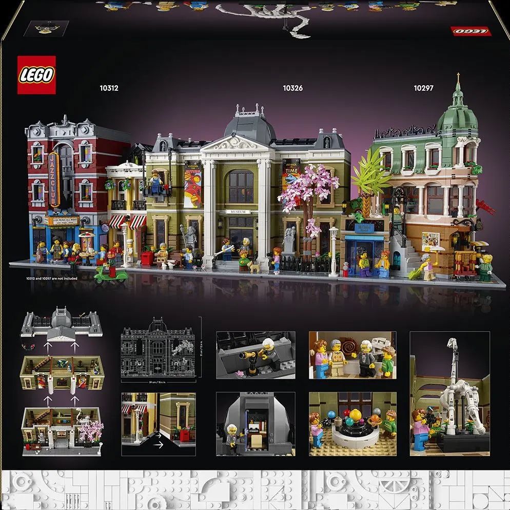 Falconbricks's tweet photo. More images of the new LEGO Icons Natural History Museum!

Release: January 1st
Price: $299.99
Pieces: 4014

#legonews #legoleaks #lego #museum https://t.co/RB75Glp5F7