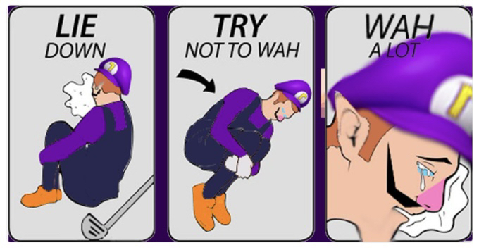 When it is the last day of #sidequest Waluigi Arcade Heist
