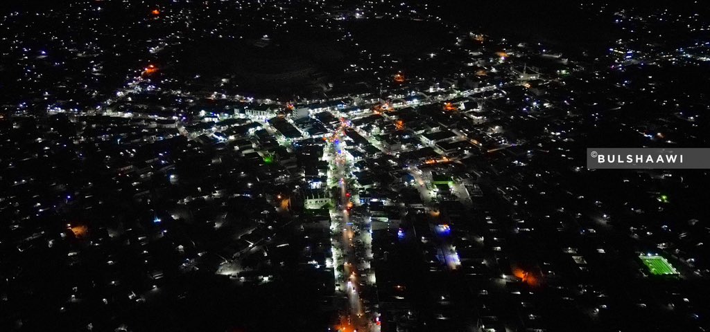 Laascaanood night view 🔥❤️

Laascaanood oo ay ka muuqato hormar iyo horay u socod 👏👏

📸 @AB_Bulshaawi  #laascaanood #bulshaawi #ssc #ssckhaatumo #Somalia