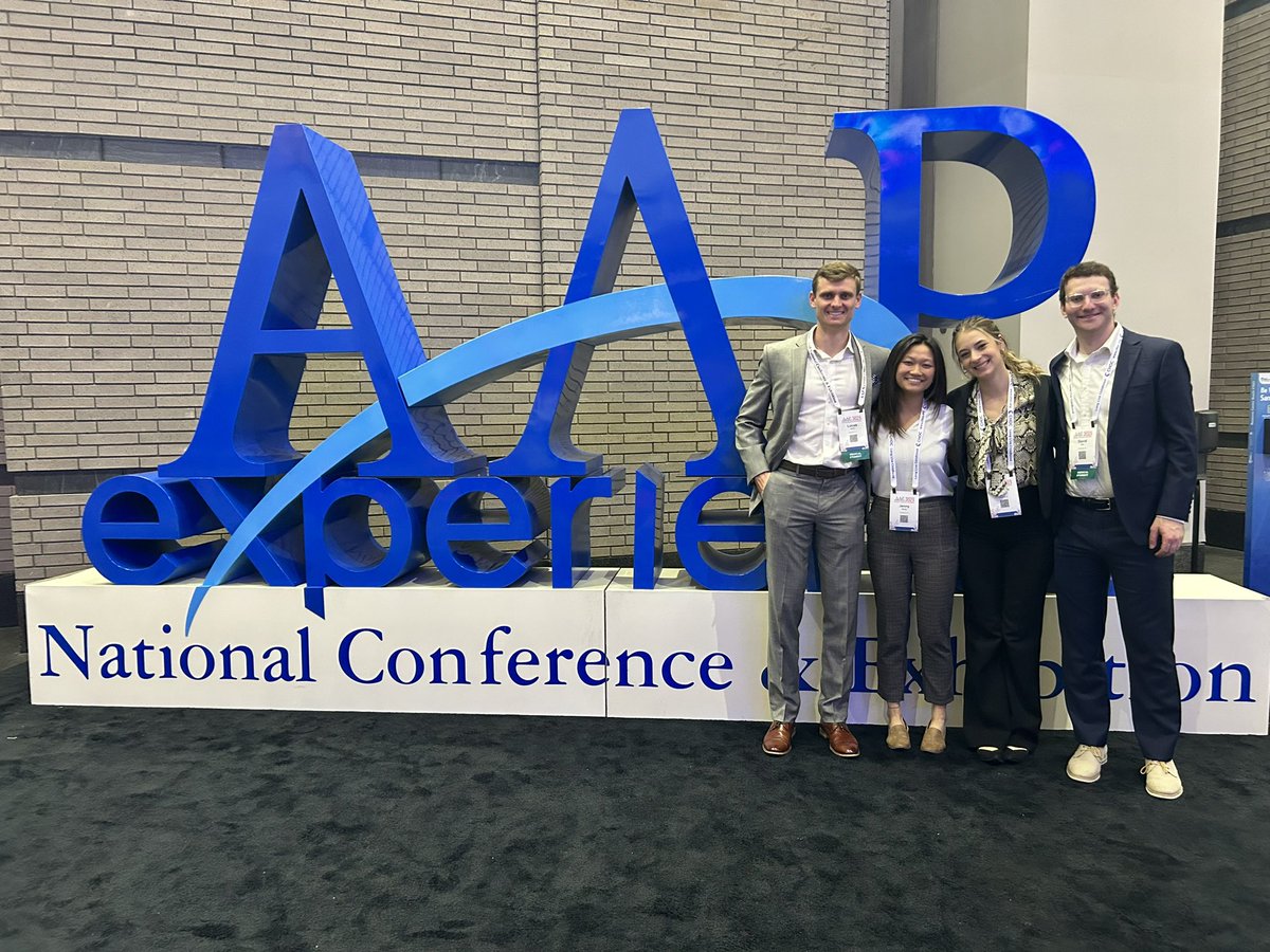 Feeling lucky to have attended the 2023 AAP National Conference this past weekend to see many of our CHOP projects presented. Very fortunate to work with rockstars like <a href="/David_Kell1/">David Kell</a> <a href="/jen_zhengg/">Jenny Zheng</a> and Morgan Batley among many others!