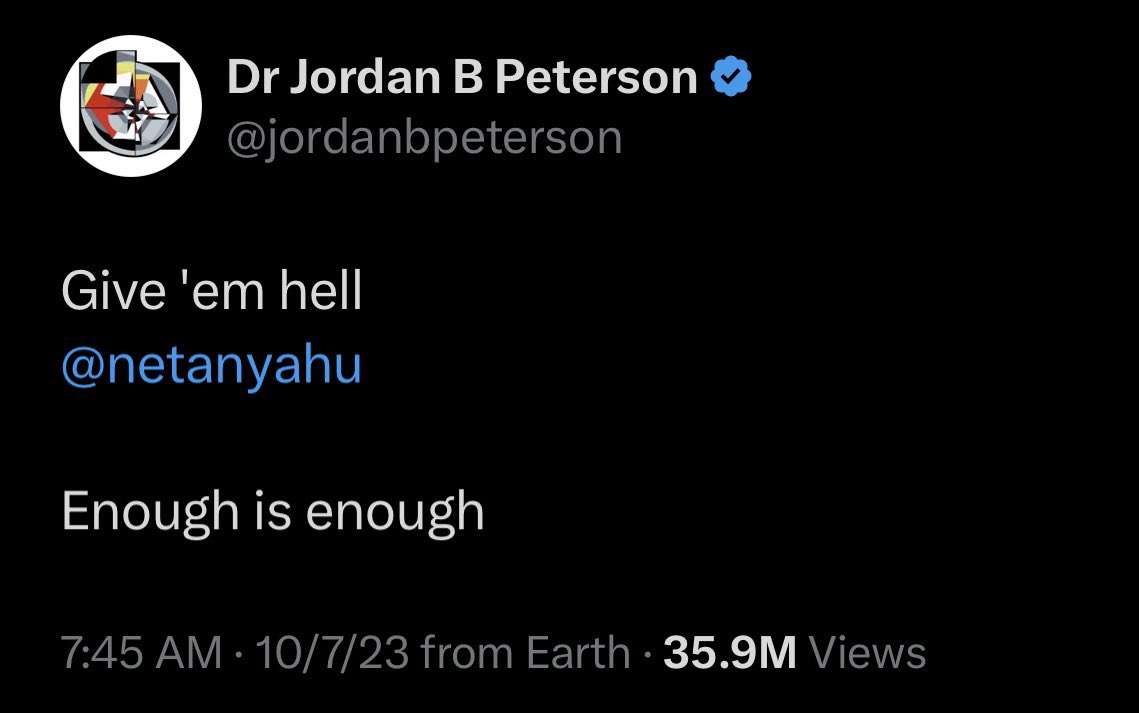 obviousKH's tweet photo. @jacksonhinkle @jordanbpeterson The next generation will remember him as the whore of Zionism 

#FreeGaza 
#FreePalaestin 
#FreePalestine https://t.co/98doaUI09n