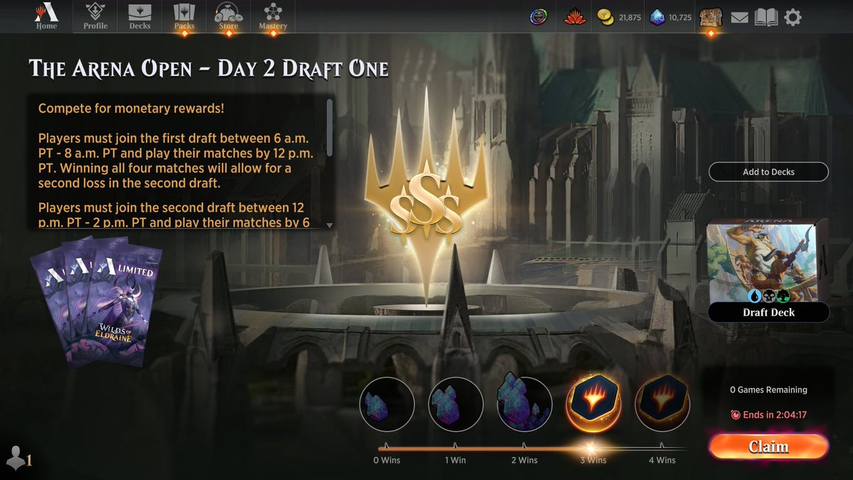 Vanagor_'s tweet photo. 3-1 at the first Open Draft, deck was insane as my entire pod was drafting red and left me lots of goodies. Could've been a 4-0 but my draws against the master @BenS_MTG (GG) were not great and my plays even worse, as I punted at least twice. https://t.co/2YKbXk0xoq