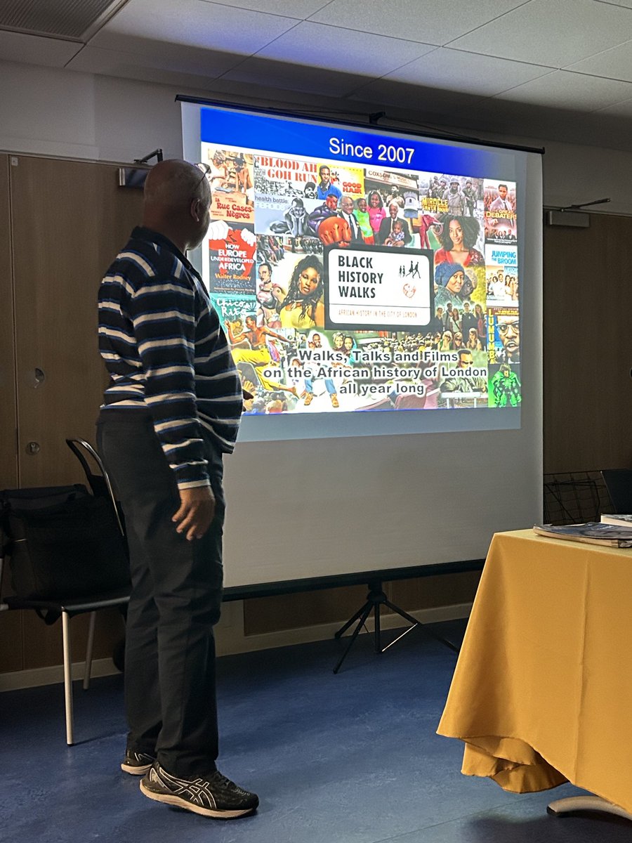 RohitGroverHGS's tweet photo. I was delighted to attend this talk by Tony Warner earlier this month on the Hidden Black History in London’s Streets. As #BlackHistoryMonth comes to an end I wish I could have attended more of the many events organised by ⁦@BarnetCouncil⁩ . Hopefully next year… https://t.co/Y1RuChUBoy