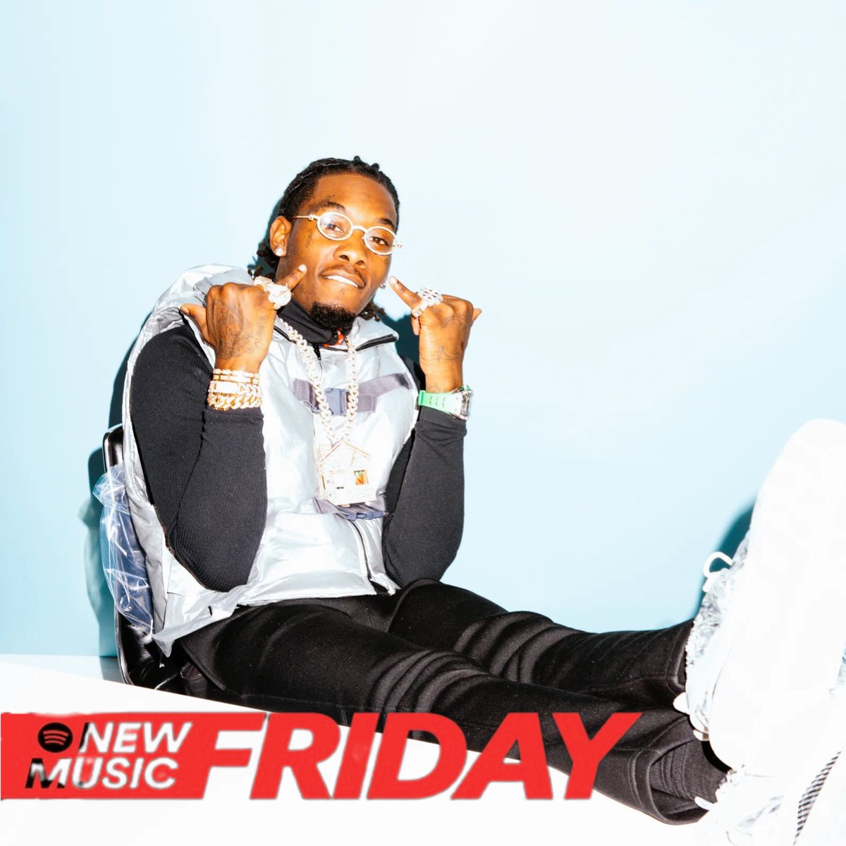 DollaDollaMusic's tweet photo. On the cover of Spotify’s ‘NEW MUSIC FRIDAY’ playlist. 🤙🏾 #REDROOM https://t.co/bbI5U5Y1P8