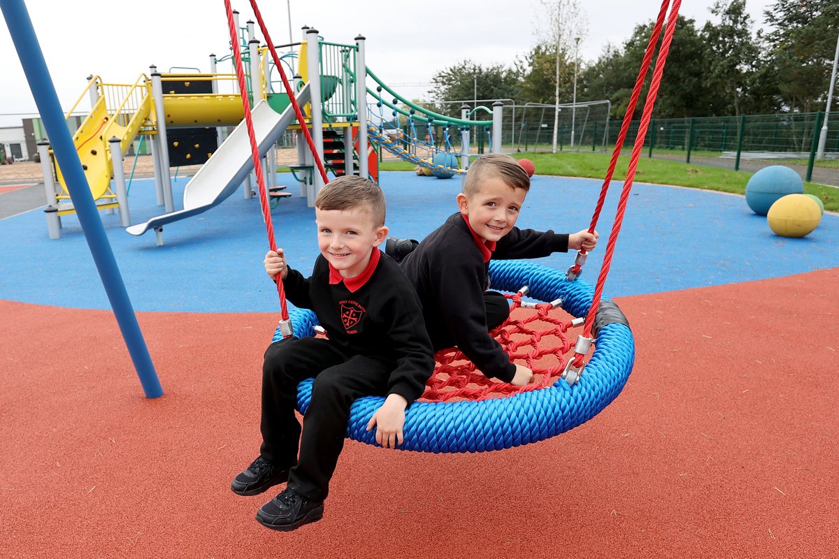 Belfast City Council (@belfastcc) on Twitter photo Looking for something to do over the half term? Then check out Marrowbone Millennium Park which reopened on Friday.
Facilities include:
πββοΈ a new play park
π a multi-use games area (MUGA)
ππ½ββοΈ an outdoor gym
β½ an IFA intermediate standard 3G pitch
ποΈ a pavilion with 128 seats Looking for something to do over the half term? Then check out Marrowbone Millennium Park which reopened on Friday.
Facilities include:
πββοΈ a new play park
π a multi-use games area (MUGA)
ππ½ββοΈ an outdoor gym
β½ an IFA intermediate standard 3G pitch
ποΈ a pavilion with 128 seats